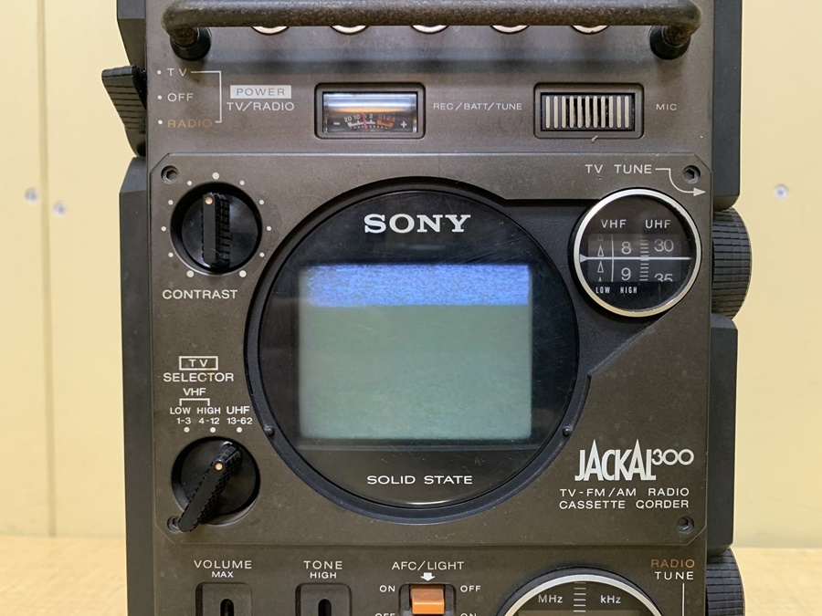 H2◇SONY/ソニー ジャッカル【FX-300】TV FM/AM レシーバーカセット