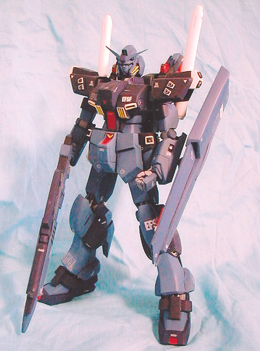 キャラホビ ミツオ 1/100 量産型νガンダム ガレージキット ガレキ