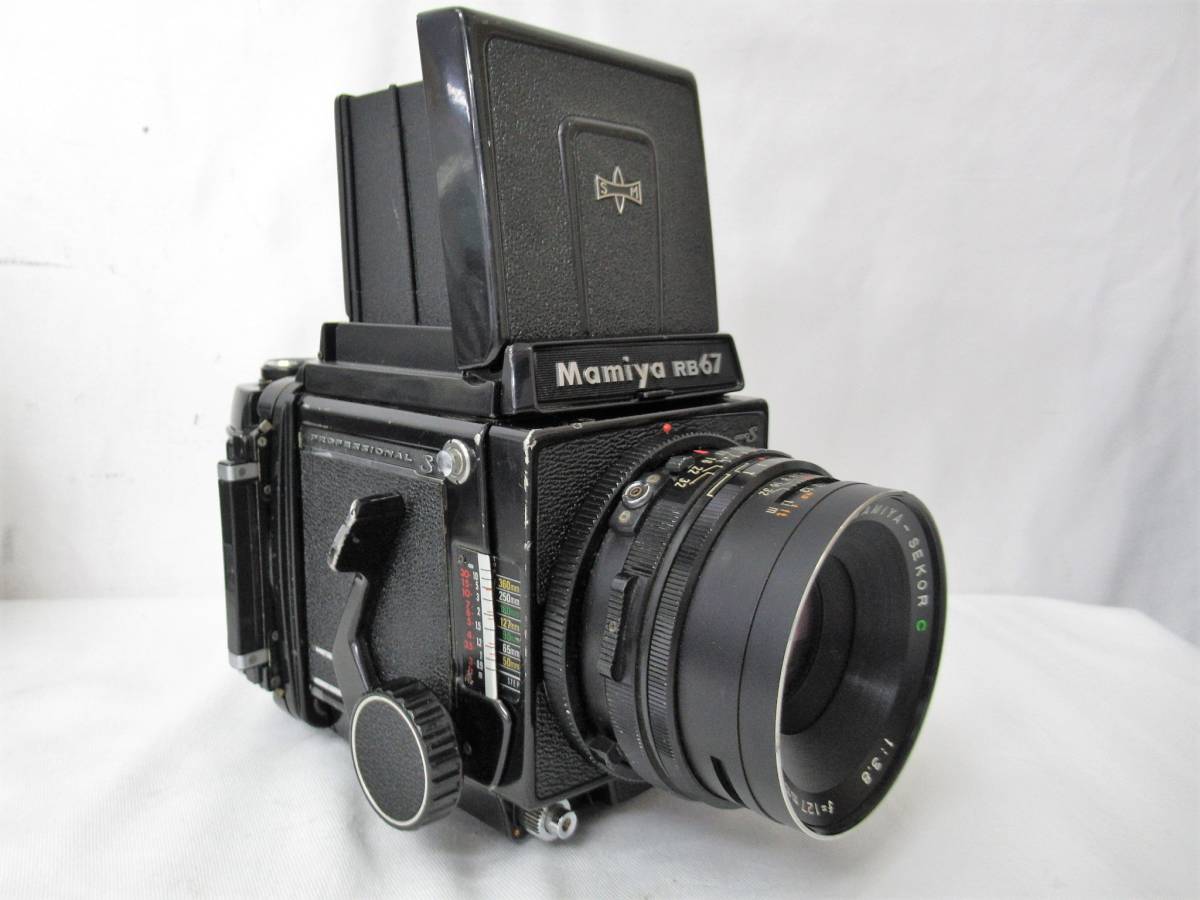 Mamiya/RB67/PRO S(C129264)】②⑦/SEKOR C 1:3.8 f=127mm