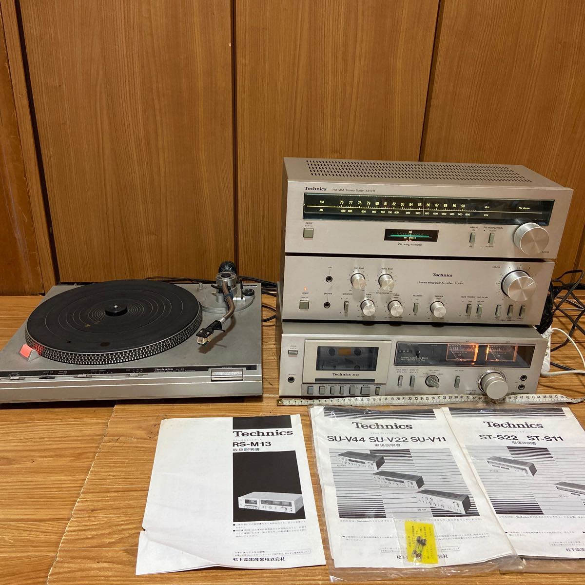テクニクス SU-V11 Yahoo!オークション チューナー Technics アンプ ST