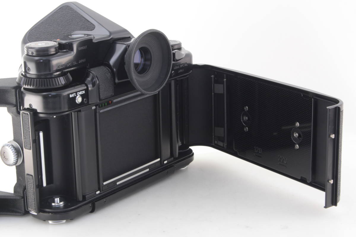 販売認定店 AB (良品) ASAHI PENTAX ペンタックス 6×7 55mm F4 木製