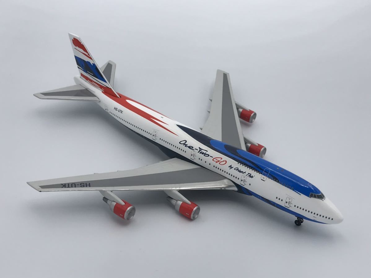 タイ国際航空 B747-300 1/200 747-300 One-Two-Go InFlight200 : HS-UTK Phoenix 機体記号