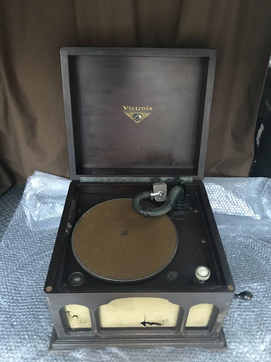 J1-91 Victrola Yahoo!オークション - (2628) ビクトローラ／ 蓄音機
