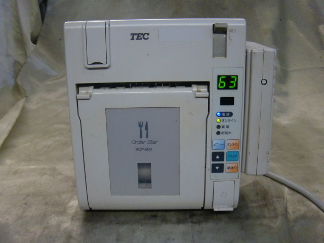 リモートプリンタ 無線オーダーシステム KCP-200 OrderStar 「東芝