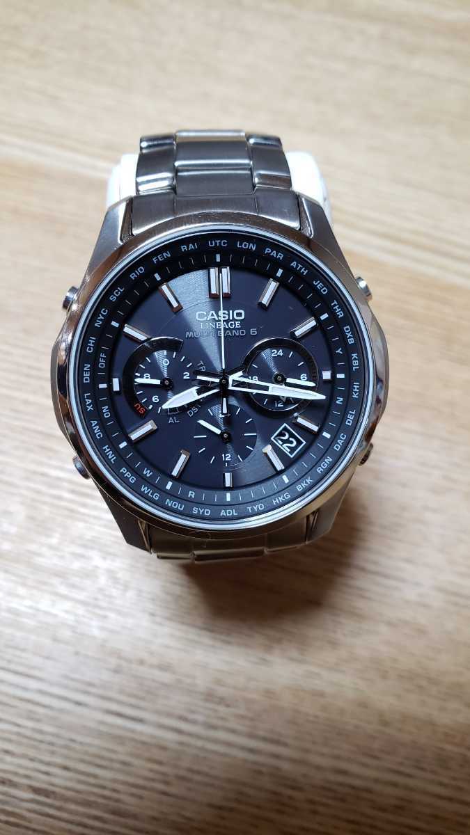 CASIO カシオ LINEAGE リニエージ 腕時計 - 美品 メンズ タフ 稼働 