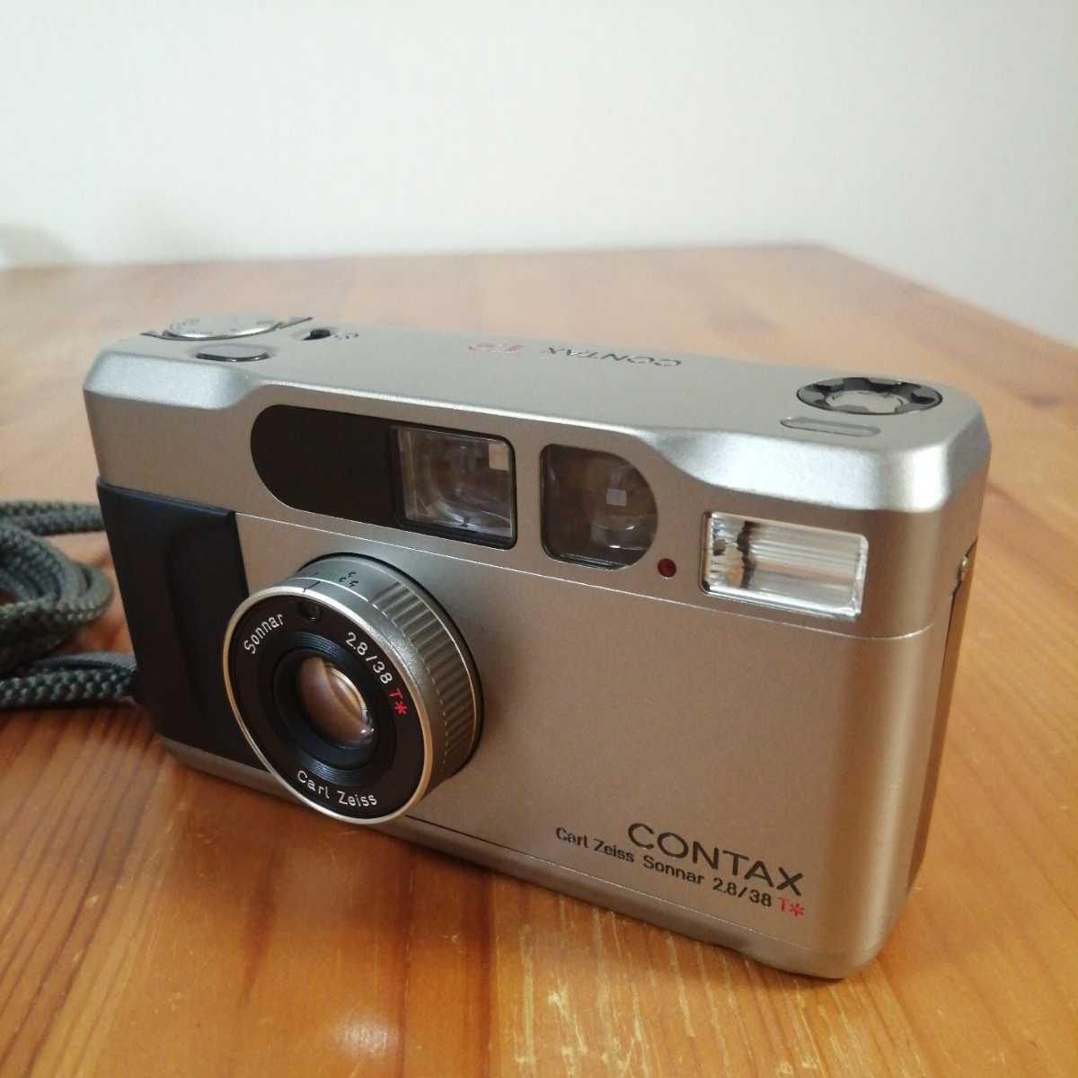 ジャンク品 CONTAX コンタックス CONTAX T2 Carl Zeiss Sonnar 2.8/38