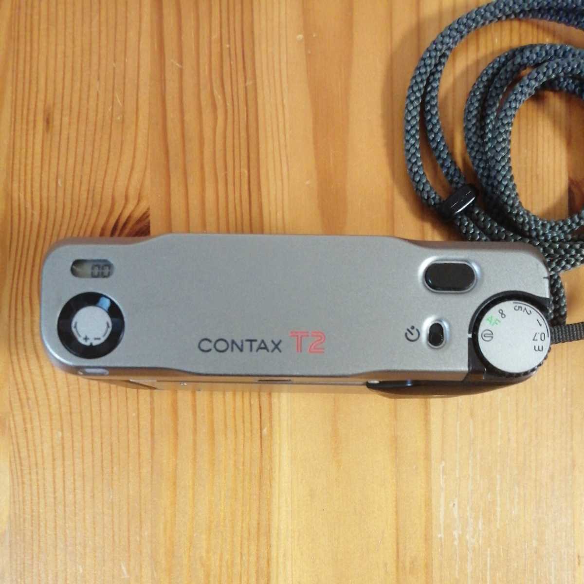 ジャンク品 CONTAX コンタックス CONTAX T2 Carl Zeiss Sonnar 2.8/38