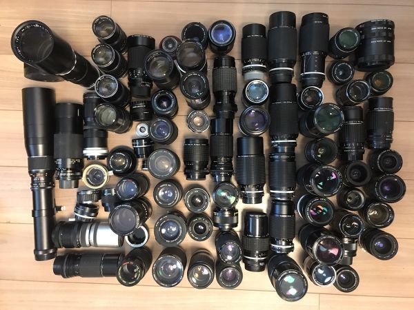 ☆お得☆レンズ MF マニュアル まとめて大量 ニコン NIKON キャノン