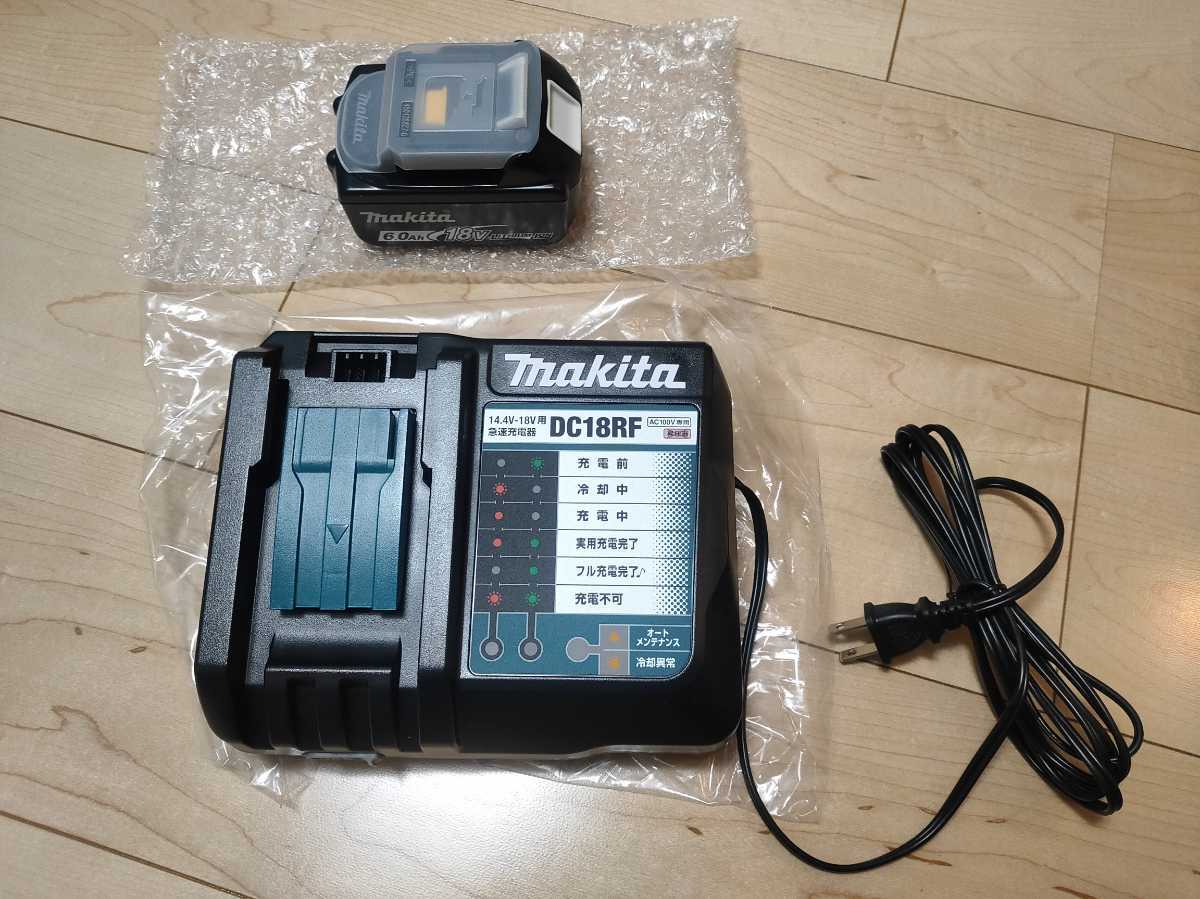  マキタ 純正バッテリー BL1860 18v 6Ah 充電器 DC18RF セット(電動工具)｜売買されたオークション情報、yahooの商品情報をアーカイブ公開 - オークファン その他