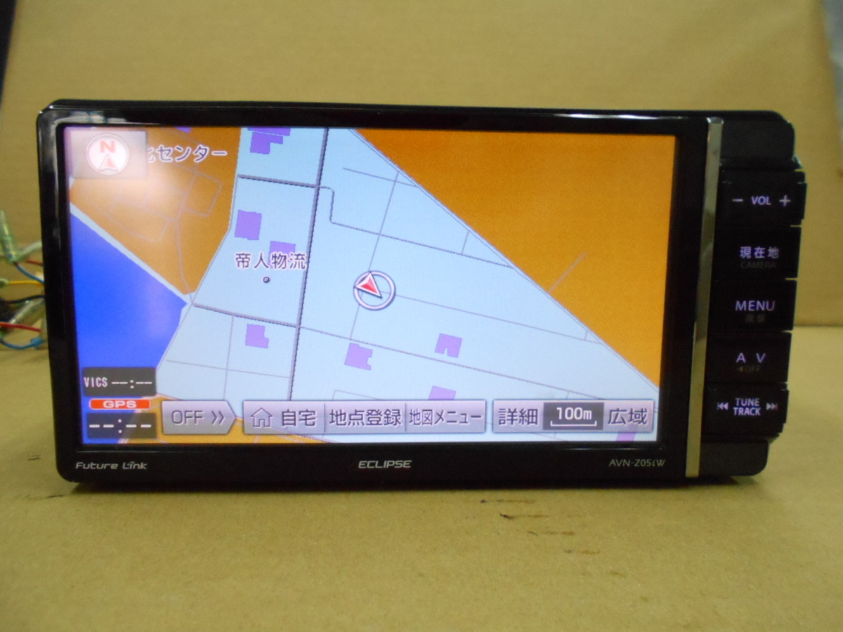 イクリプス ECLIPSE AVN-Z05iW メモリーナビ 地図 SD AVN-Z05i 地図