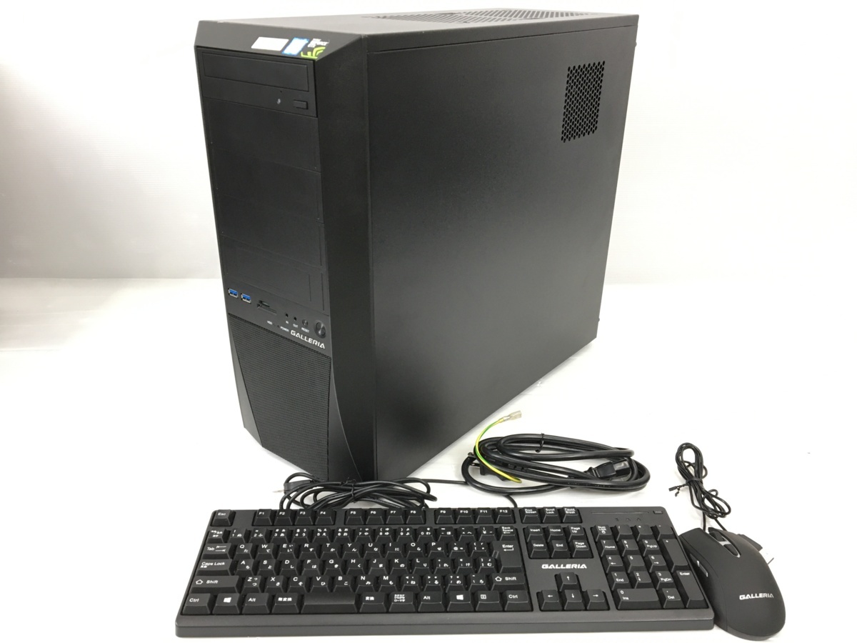 品質保証，大得価 ドスパラ GALLERIA XG ゲーミングPC Win10 i7-7700 3.60GHz メモリ:16GB HDD:2TB SSD:512GB デスクトップPC Y08266N(デスクトップ)｜売買されたオークション情報、yahooの商品情報をアーカイブ公開 - オークファン その他