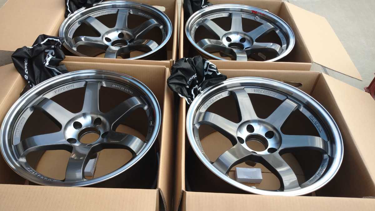 RAYS レイズ ボルクレーシング TE37SL 18インチ 10.5J +15 プレスド 