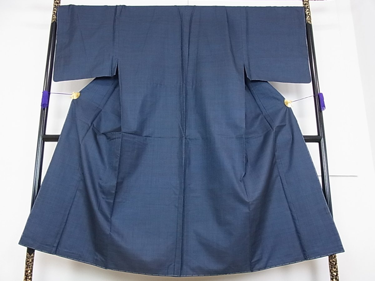 本場大島紬 アンサンブル 100亀甲 総詰め 着物屋こころ□男性 正絹 総 