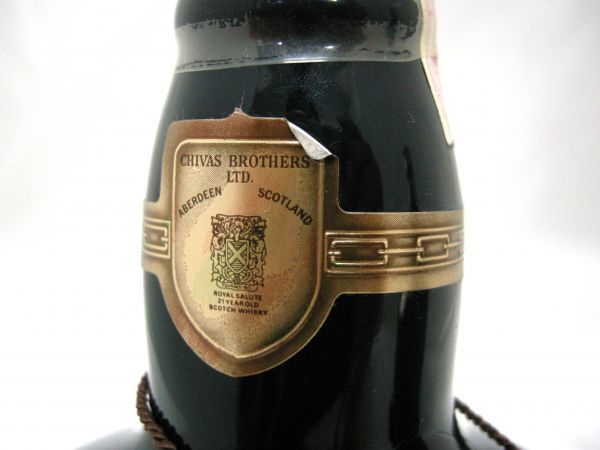大人気，正規品 1000円スタート 酒2本セット ROYAL SALUTE 21年 青陶器×2 ロイヤルサルート 700ml 40% 1330g/1325g 未開栓 N846
