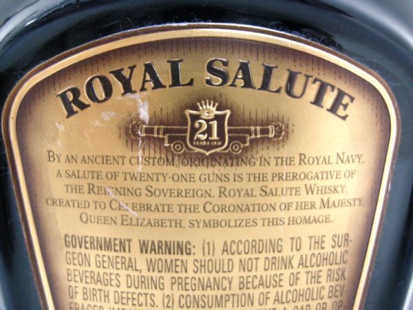 大人気，正規品 1000円スタート 酒2本セット ROYAL SALUTE 21年 青陶器×2 ロイヤルサルート 700ml 40% 1330g/1325g 未開栓 N846
