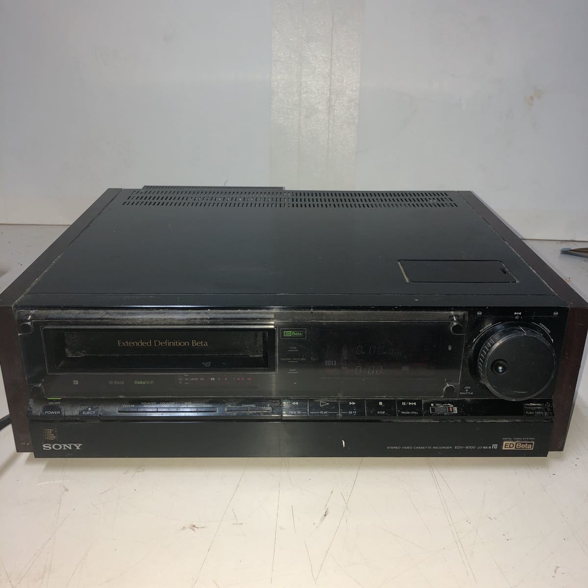 SONY EDV-9000 Beta ソニー ベータ ＞ ED Deck ベータビデオデッキ 