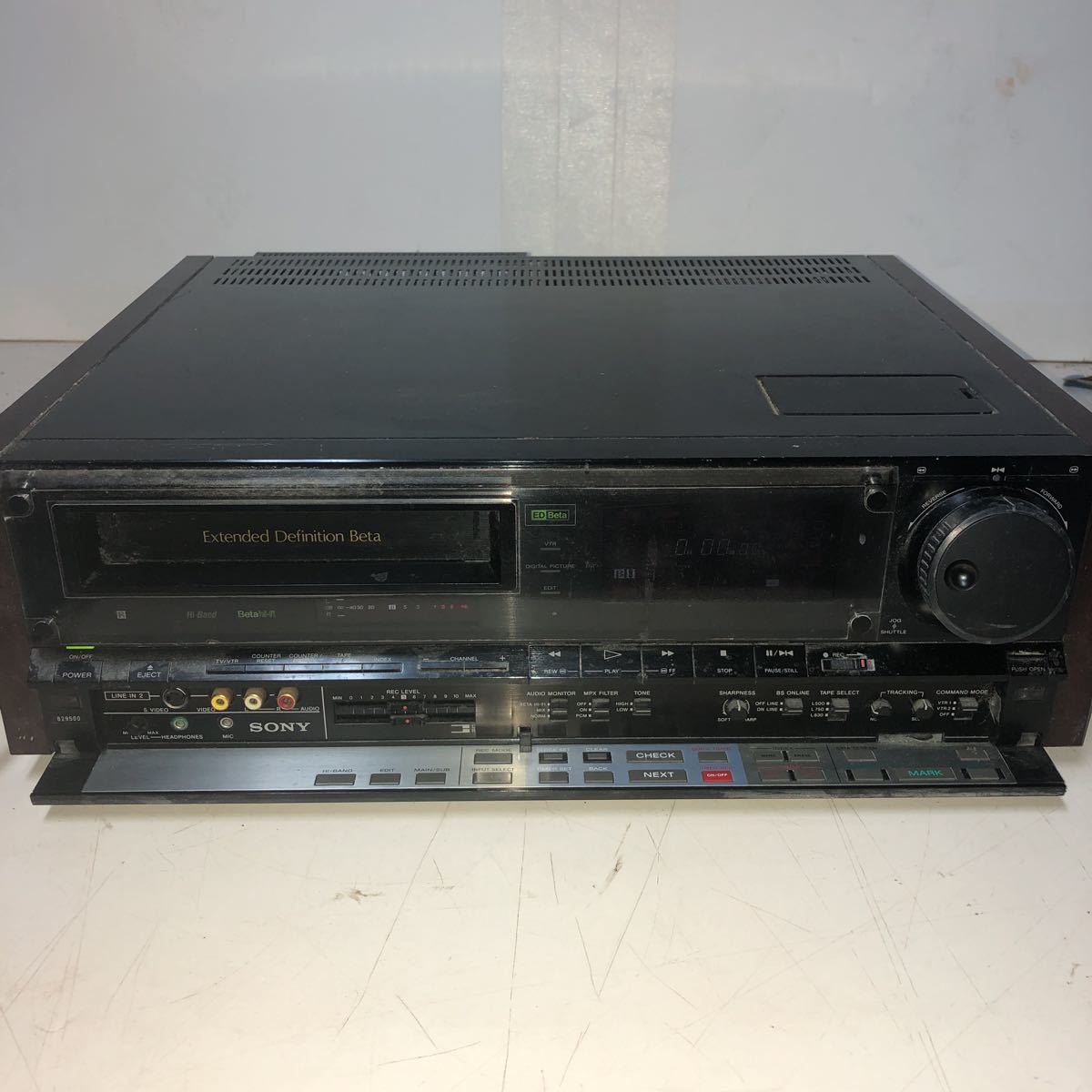 SONY EDV-9000 Beta ソニー ベータ ＞ ED Deck ベータビデオデッキ 