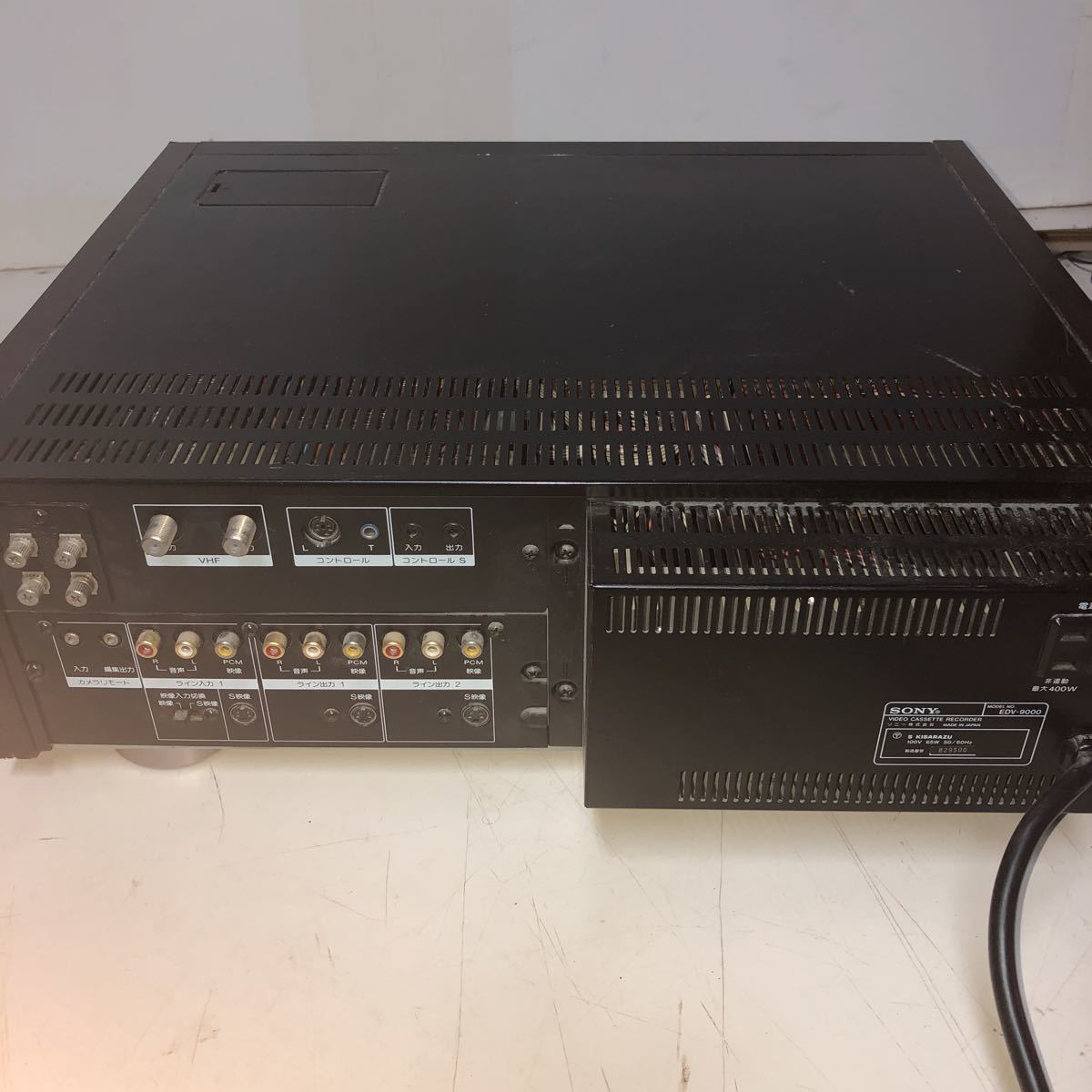 SONY EDV-9000 Beta ソニー ベータ ＞ ED Deck ベータビデオデッキ 
