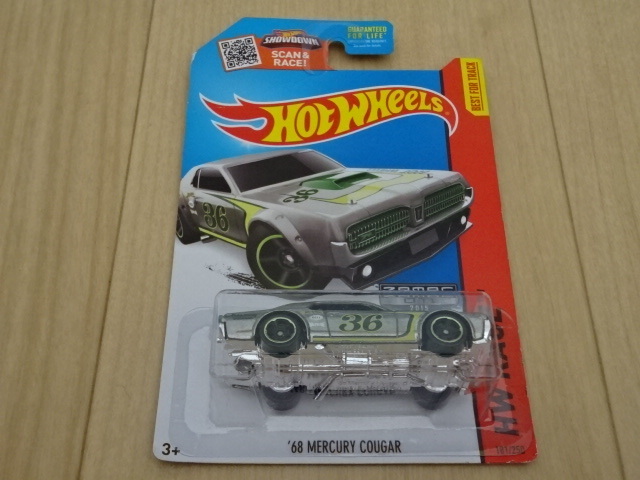 Hot Wheels Zamac 2015 #011 - Mercury Cougar 1968 - Échelle 1:64 - Neuf En Boîte