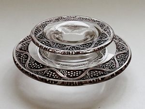 ラリックLaliqueクリスタル灰皿Corfouトレー ルネ・ラリックのYahoo