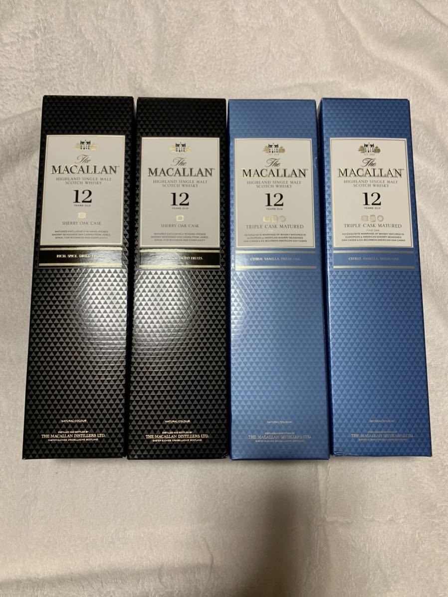 マッカラン12年 4本セット MACALLAN マッカラン 箱付き 12年 4本セット 【公式通販】