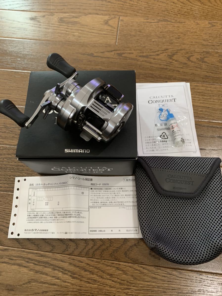 シマノ 19カルカッタコンクエストDC200 右ハンドル 品(シマノ)｜売買されたオークション情報、yahooの商品情報をアーカイブ公開 - オークファン シマノ