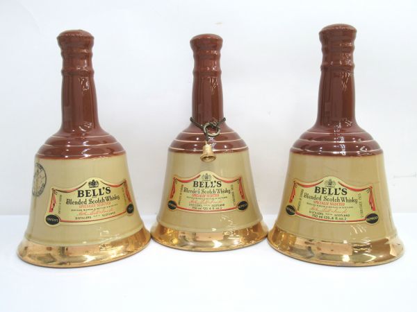 古酒 3本セット BELL'S BELLS ベルズ ブレンデッド SCOTCH WHISKY