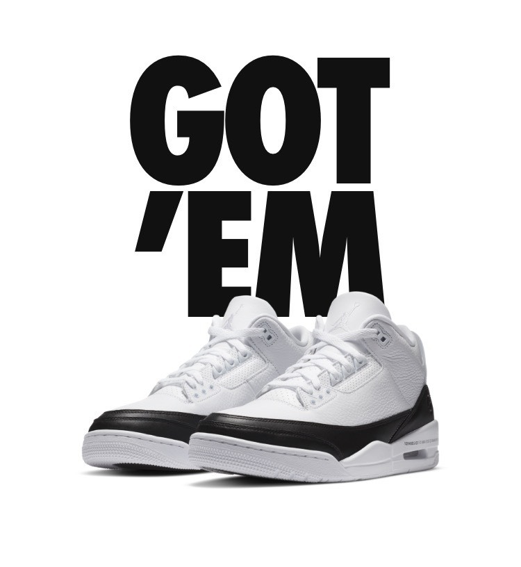 【27cm】NIKE FRAGMENT AIRJORDAN3 フラグメント　ナイキ　エアジョーダン3