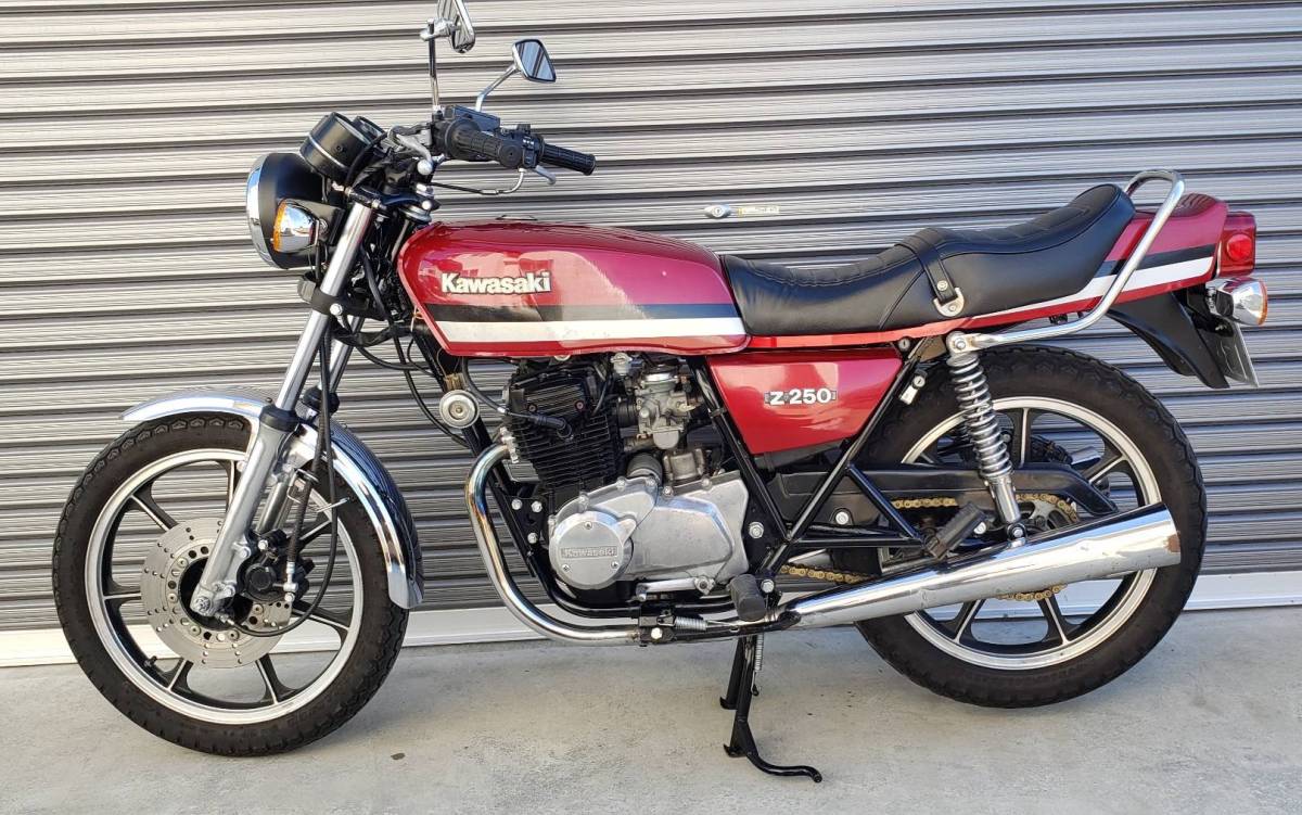 kawasaki Z250FT レストア車 書類・自賠責保険付き 車体