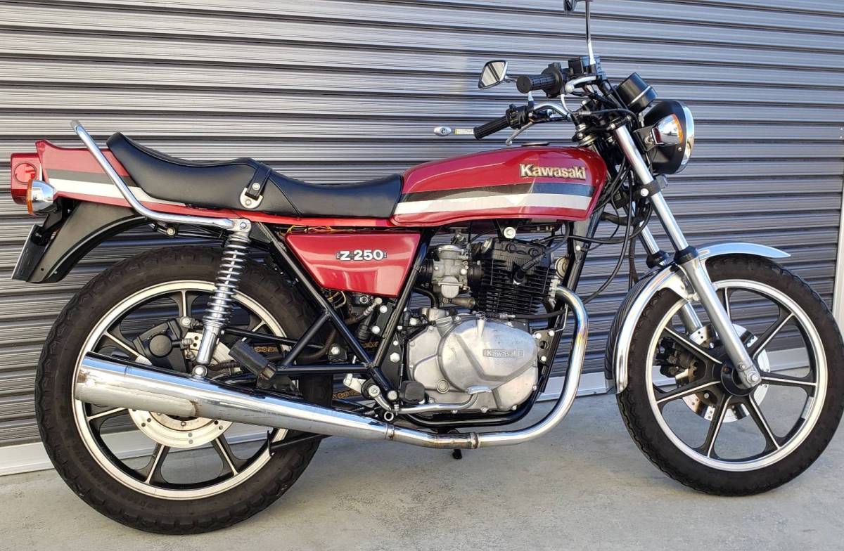 kawasaki Z250FT レストア車 書類・自賠責保険付き 車体