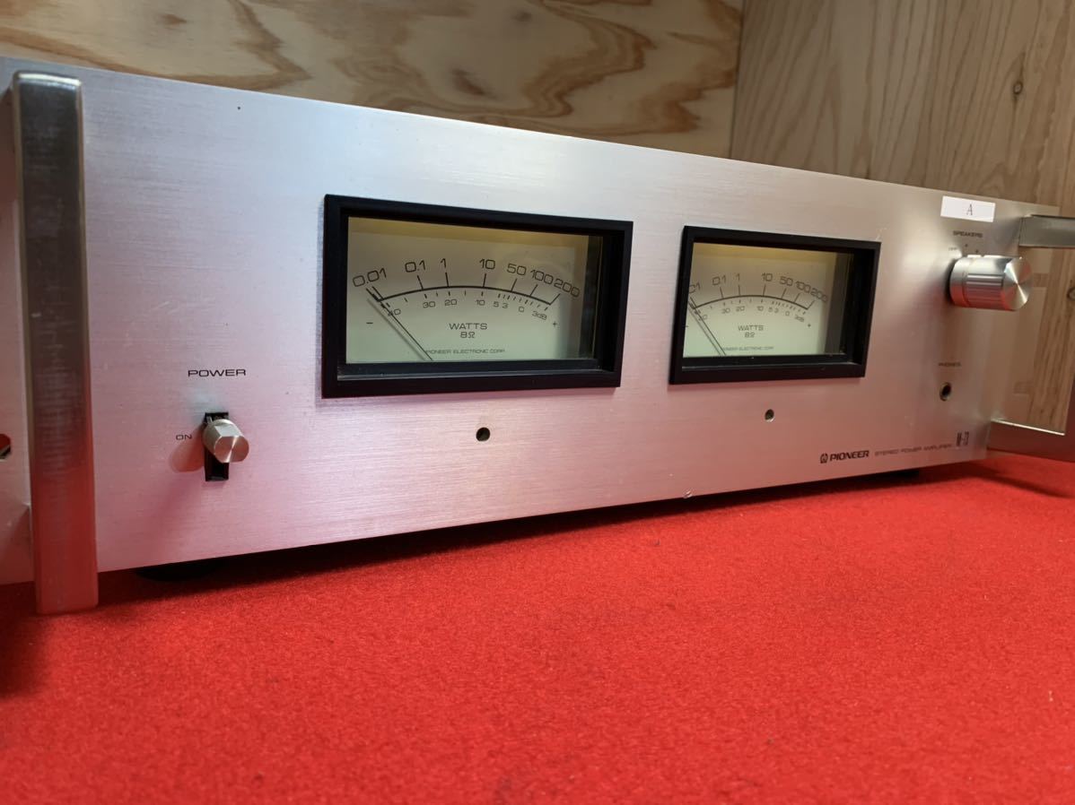 Pioneer パイオニア ステレオパワーアンプ : EXCLUSIVE M-73｜Yahoo
