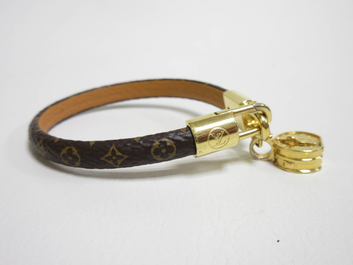 6854◇LOUIS VUITTON ルイヴィトン M6442 ブラスレ LVトリビュート【17 