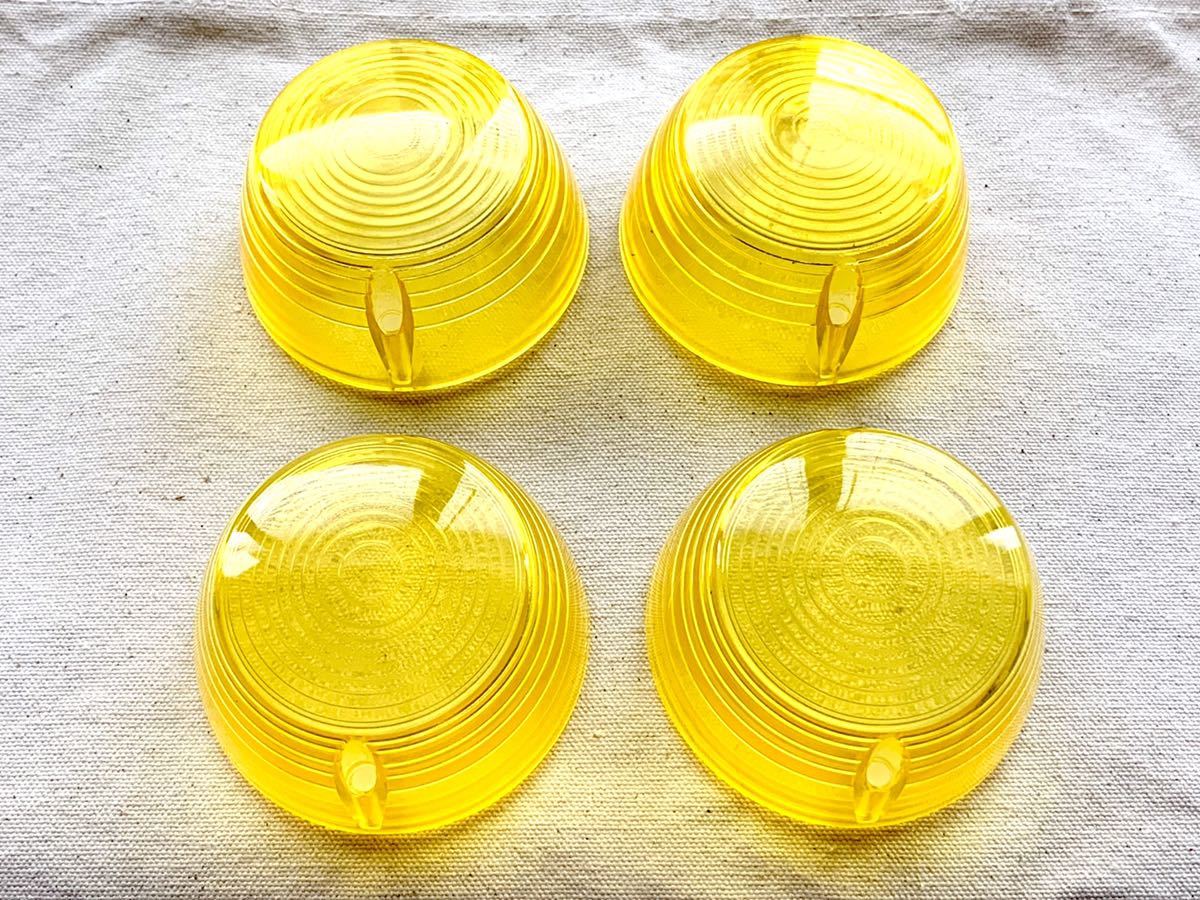 激レア　シャリー　ダックス　CGC クリアウインカーレンズ　当時物　新品　未使用 ダックス シャリー 用ワンオフ クリアーイエローウインカーレンズ 出目