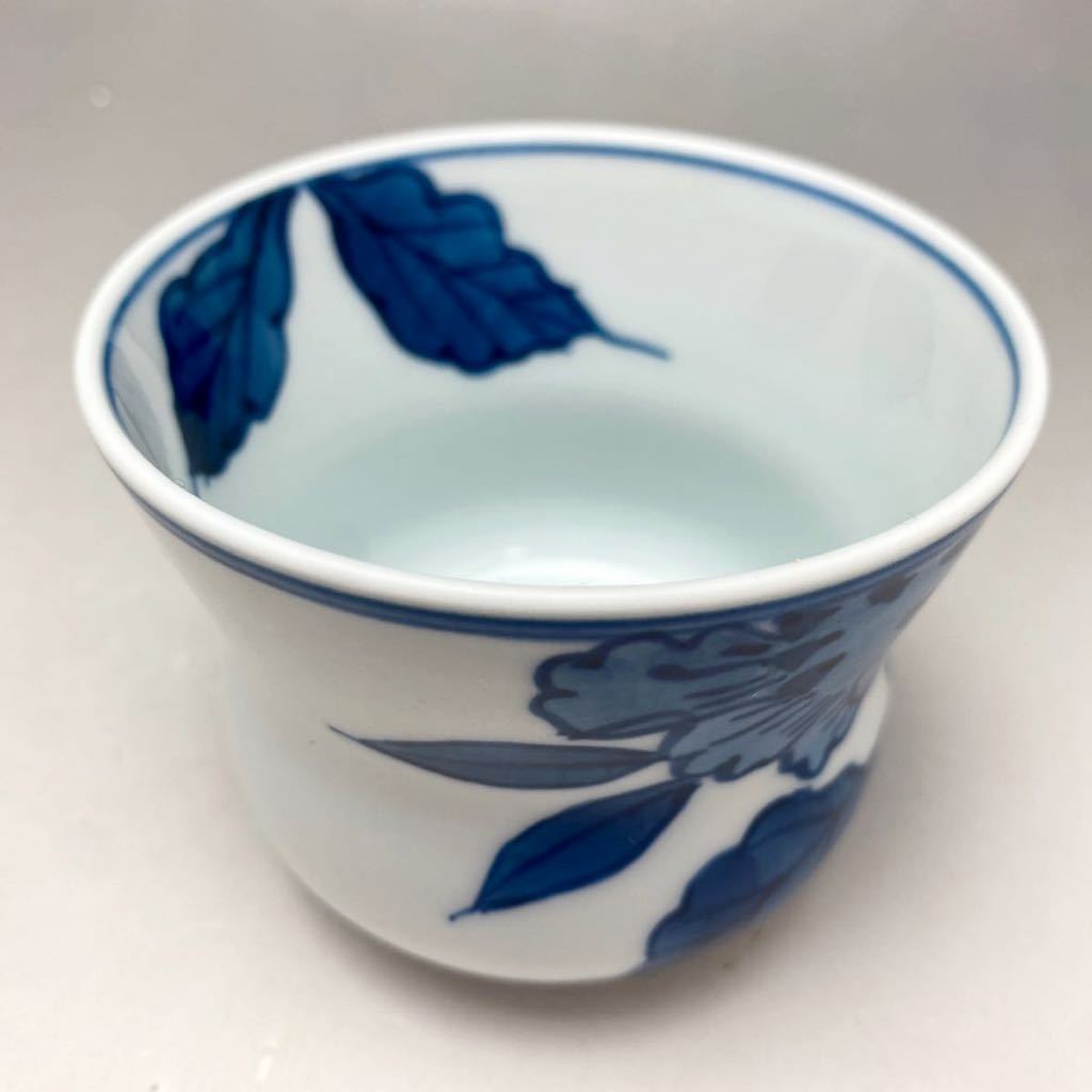 染付向日葵 湯呑揃 ｜ 有田焼の源右衛門窯公式オンラインショップ