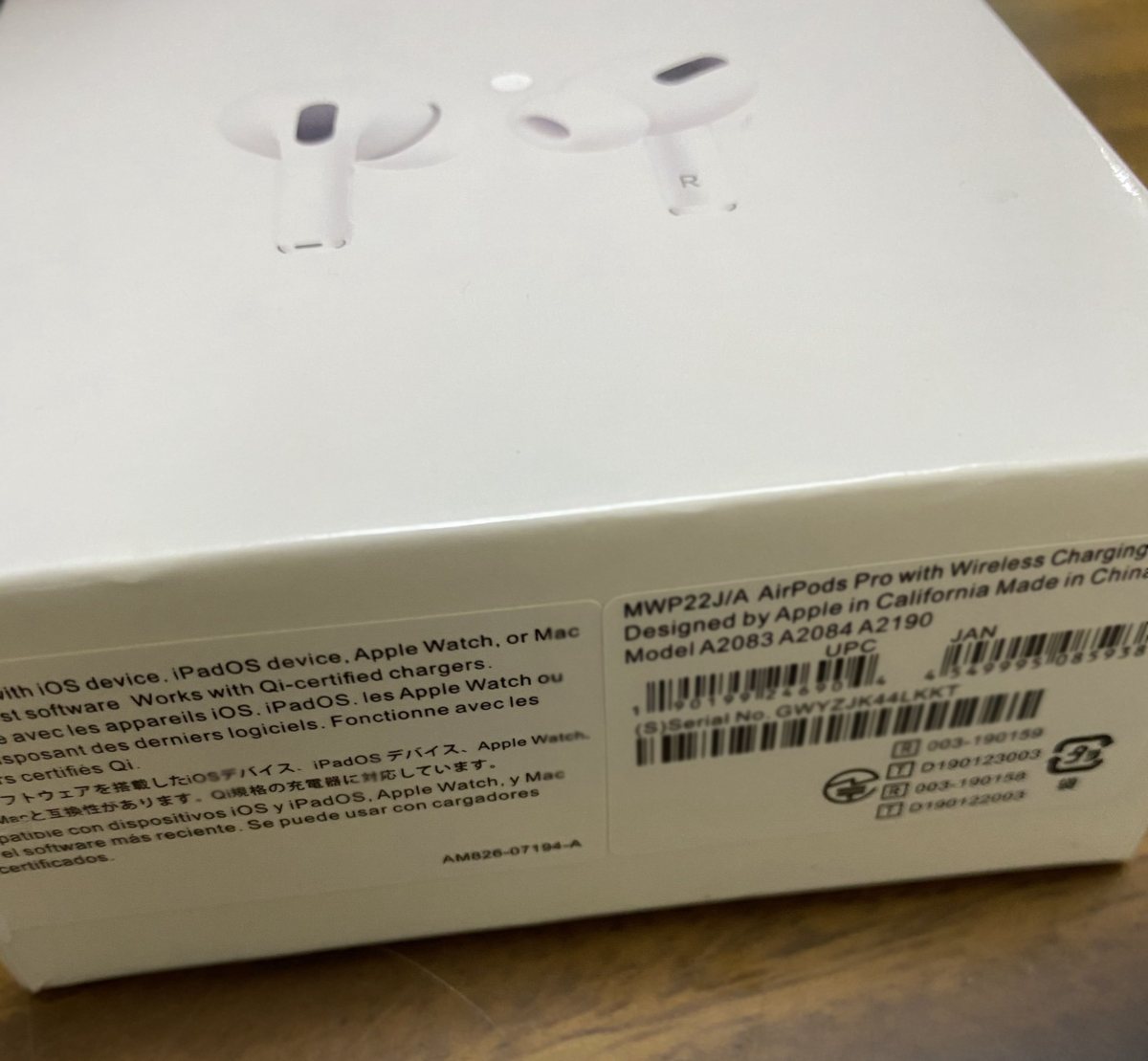 新品未開封 正規品 Apple AirPods Pro 新品未開封品 正規品 Apple AirPods