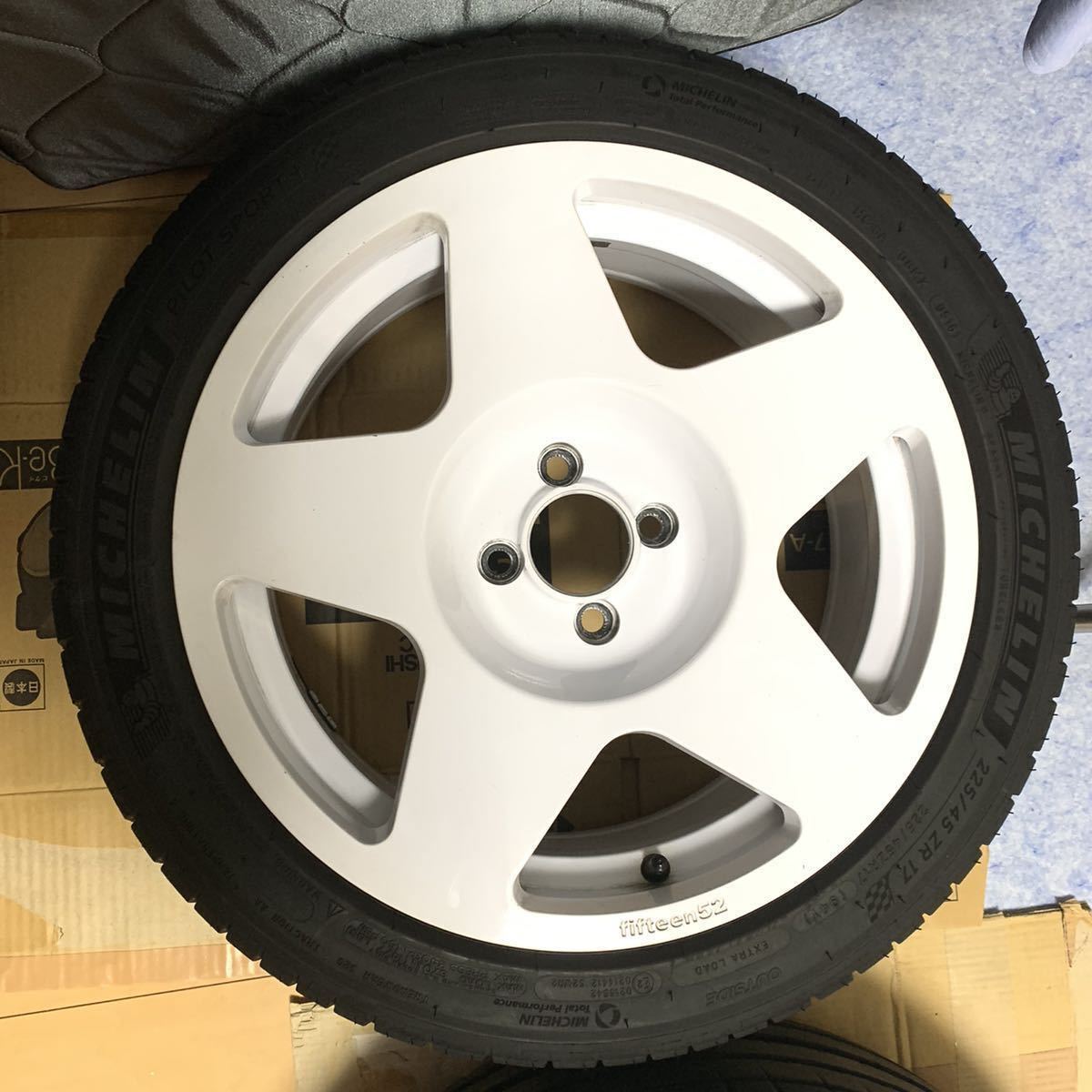 fifteen52 tarmac 17 × 7.5J +42 ミシュラン パイロットスポーツ4 4本セット_3