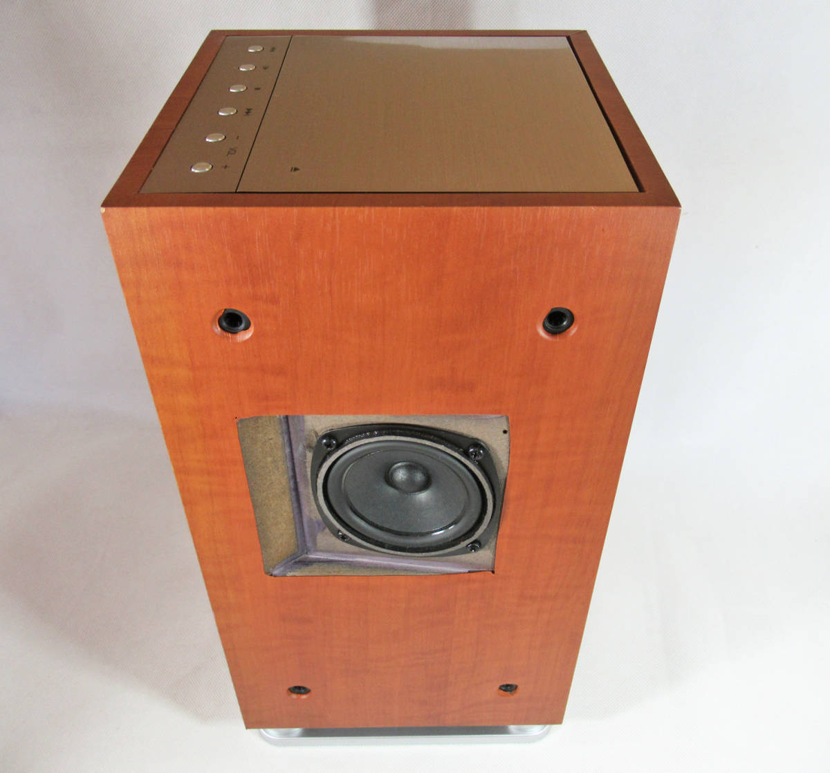 ANABAS アナバス CDクロックラジオシステム CD AA-002 スピーカー CD