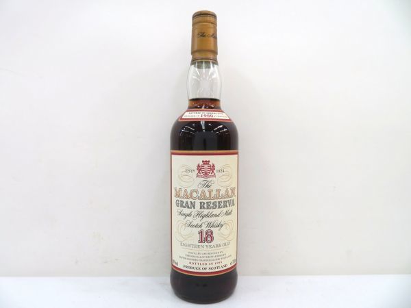 マッカラン グランレゼルバ MACALLAN 12年 700ml 0 18年 グラン