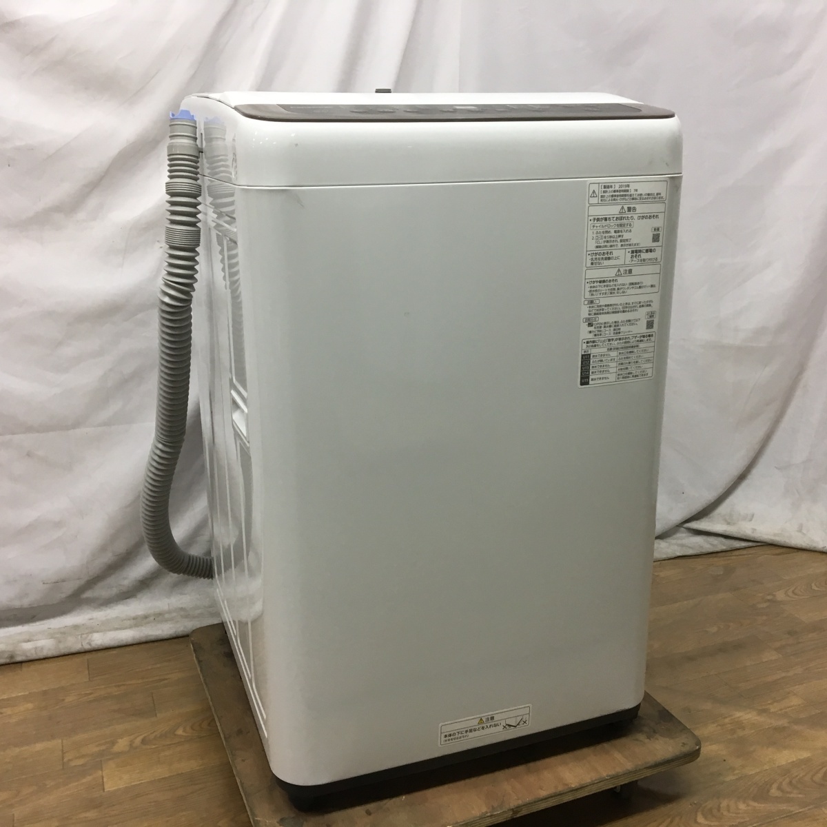 パナソニック NA-F60B13 Panasonic 全自動洗濯機 中古 6kg - 洗濯機