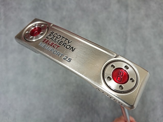 新品，得価 SCOTTY CAMERON スコッティキャメロン 2016 Select Newport セレクト ニューポート 2.5 33インチ 日本仕様(スコッティ・キャメロン)｜売買されたオークション情報、yahooの商品情報をアーカイブ公開 - オ 男性右きき用