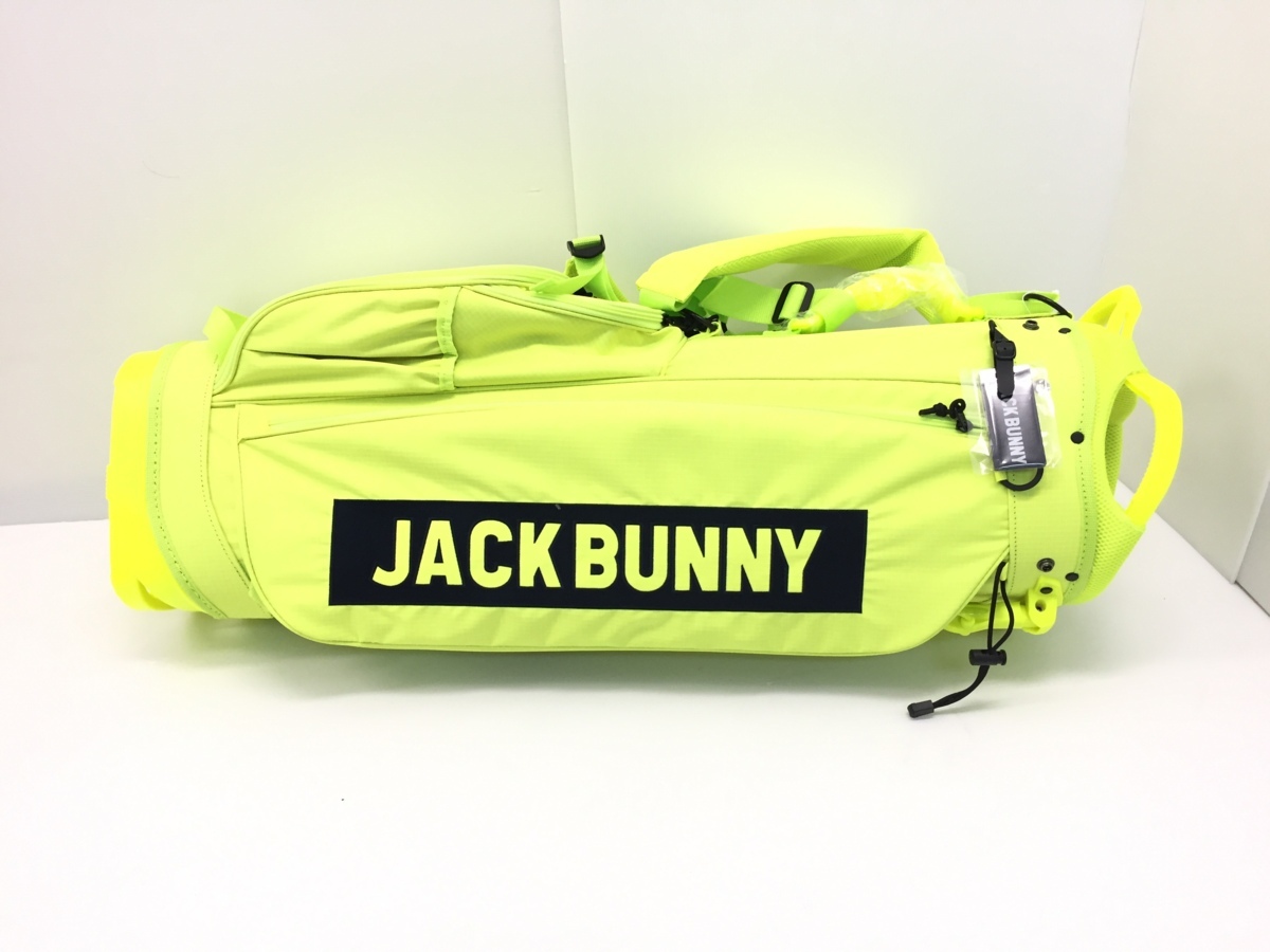 定番，正規品 Jack Bunny by PEARLY GATES ジャックバニー パーリーゲイツ 262-0980901 ネオンスタンド式キャディバッグ タグ付き 90398K(パーリーゲイツ)｜売買されたオークション情報、yahooの商品情報をアーカイブ キャディバッグ