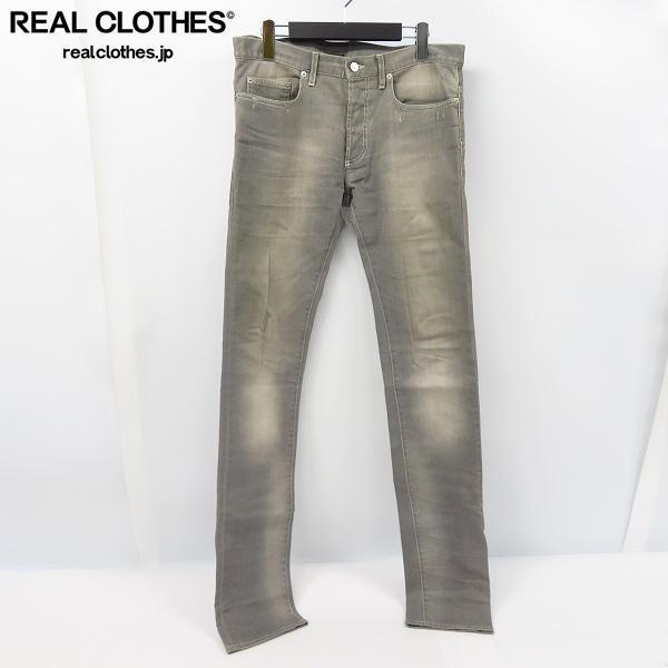 JPタグ】DIOR HOMME/ディオールオム 09SS ダメージ加工スキニーデニム 