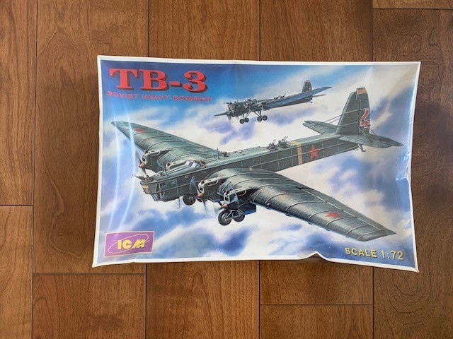 新作，定番人気 ICM アイシーエム TB-3 ツポレフ SOVIET HEAVY BOMBER ANT-6 4発重爆撃機 1/72 プラモデル 10円スタート(その他)｜売買されたオークション情報、yahooの商品情報をアーカイブ公開 - オークファン その他