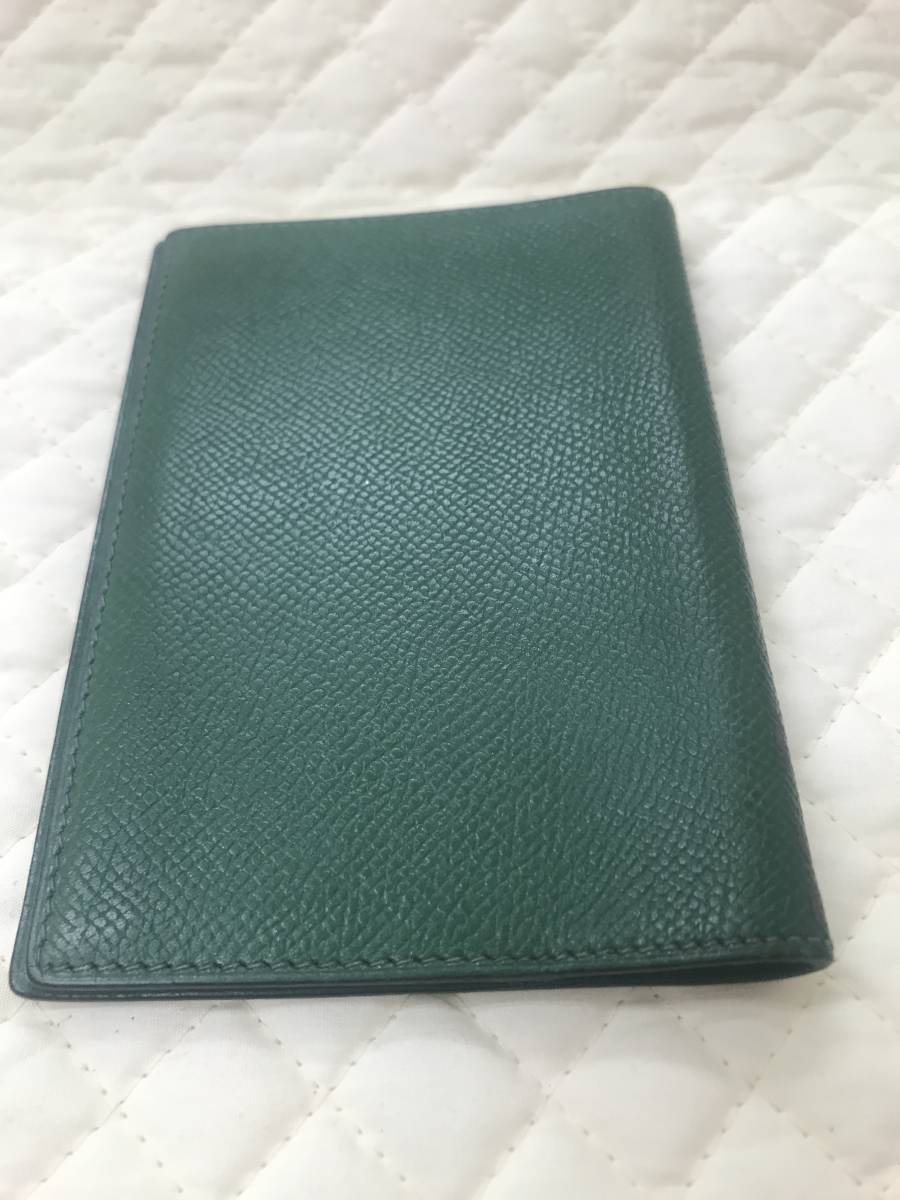 エルメス 手帳カバー HERMES（グリーン・カーキ⁄緑色系）のフリマ