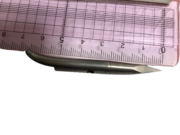 【玄海グループ】超硬度ハガネ ４面カット２本セット/チョッキ銛先/手銛/水中銃/spearfishing/モリ/ダイビング_3