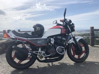 cbx400fタンク ホンダ（HONDA） CBX400F タンク 白/赤 NC07-1011