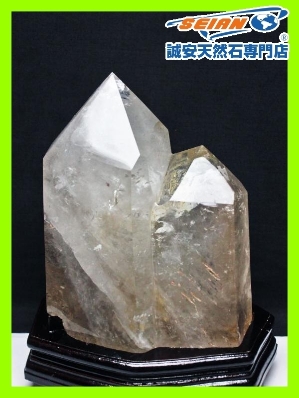 1円スタート！ 誠安◇注目商品！ 5.5Kgヒマラヤ水晶 ダブルポイント