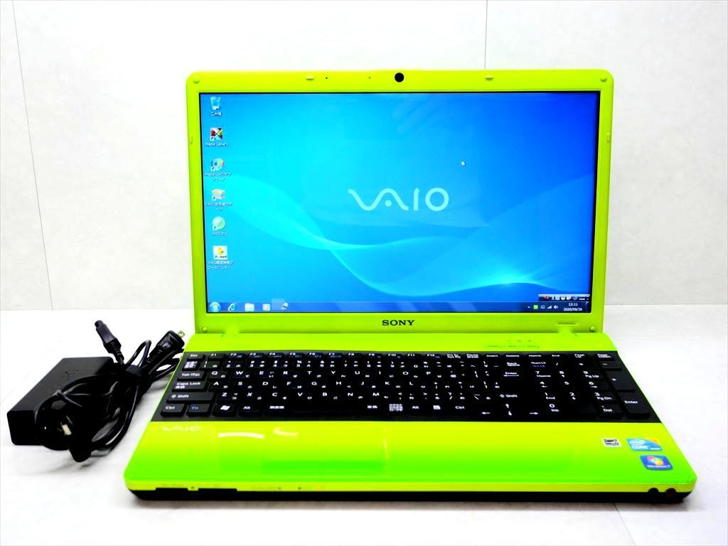 【SALE，100%新品】 VAIO VPCEB4AGJ Core i5-580M 2.66GHz/6GB/500GB/Sマルチ/無線/Bluetooth/カメラ/DtoD領域 1円スタート(15インチ～)｜売買されたオークション情報、yahooの商品情報をアーカイブ公開 - オークファン ソニー