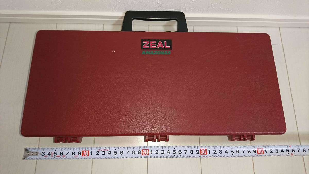 【お得，正規品】 ZEAL ズイール AMAZONAS アマゾンボックス 赤(タックルボックス)｜売買されたオークション情報、yahooの商品情報をアーカイブ公開 - オークファン タックルボックス