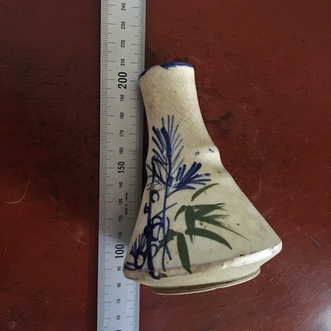 瀬戸焼き花瓶_2